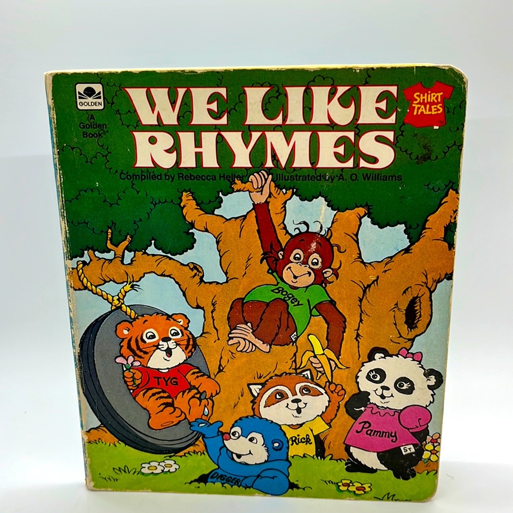 Shirt Tales Board Book Vintage 83